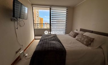 Arriendo Depto 1D 1B Barrio Brasil c/ Estacionamiento y Bodega
