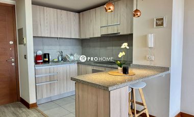 Arriendo Depto 1D 1B Barrio Brasil c/ Estacionamiento y Bodega