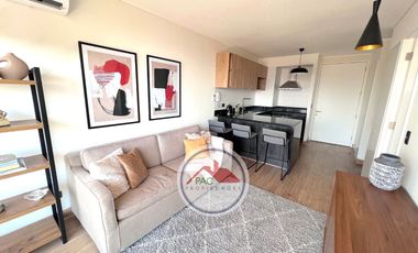 Venta departamento 1 dormitorio en exclusivo Edificio Mirador Lo Campino