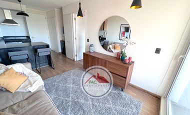 Venta departamento 1 dormitorio en exclusivo Edificio Mirador Lo Campino