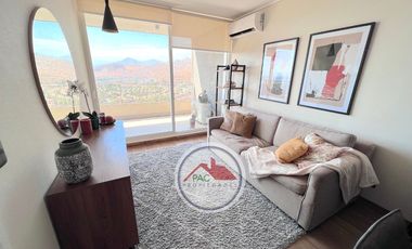 Venta departamento 1 dormitorio en exclusivo Edificio Mirador Lo Campino