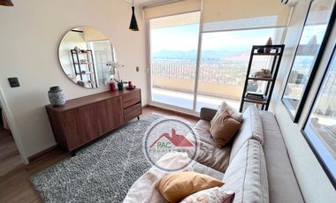 Venta departamento 1 dormitorio en exclusivo Edificio Mirador Lo Campino