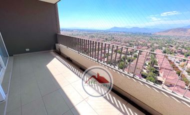 Venta departamento 1 dormitorio en exclusivo Edificio Mirador Lo Campino