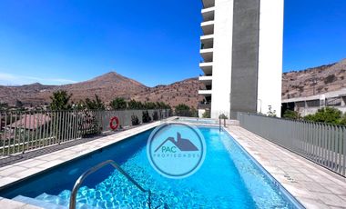 Venta departamento 1 dormitorio en exclusivo Edificio Mirador Lo Campino