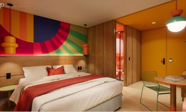 Venta de Suite Hotelera en Laureles sector bulerías Medellin.