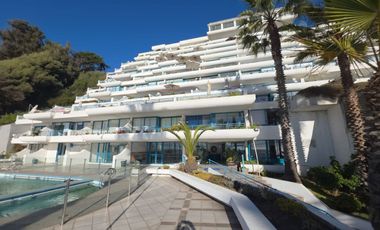 Arriendo Amoblado depto 1H1B1E Concón Playa Amarilla
