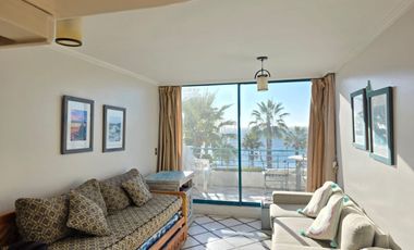 Arriendo Amoblado depto 1H1B1E Concón Playa Amarilla