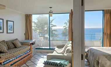 Arriendo Amoblado depto 1H1B1E Concón Playa Amarilla