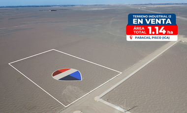 Terreno Industrial I2 En Venta (1.14 Ha) - Sto Domingo Paracas