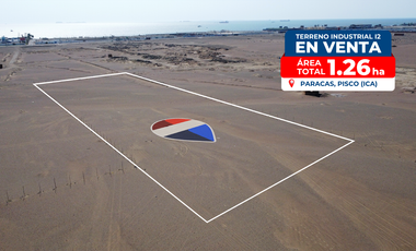 Terreno Industrial I2 En Venta (1.26 Ha) - Sector Sto Domingo Paracas