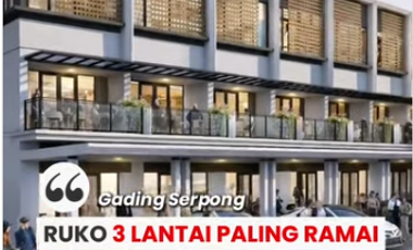 Potensi Sewa Tinggi! Pasadena Square South Ruko 2 Lantai di Area Super Ramai