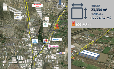se Renta Nave Nueva en Cuautitlan en Parque con Vigilancia de 5 a 20 mil m2