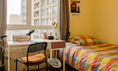 Departamento Estudio en Santiago Centro | A pasos del Metro U. de Chile | Ideal Inversión | UF 950