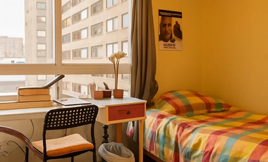 Departamento Estudio en Santiago Centro | A pasos del Metro U. de Chile | Ideal Inversión | UF 950