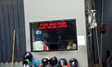 Di jual gudang dan kantor di Sunter Agung  zona industri ada kantor dan mess karyawan