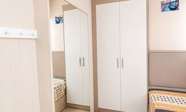 GRATIS TAGIHAN Seumur Hidup Vittoria Residence Apartemen 2BR Furnish dekat BRT Transjakarta Pulo Nangka
