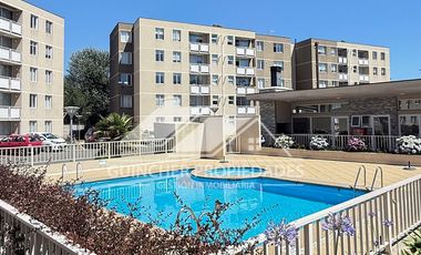 ARRIENDA DEPARTAMENTO 3 DORMITORIOS 2 BAÑOS CONDOMINIO PARQUE ORIENTE