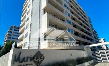 ARRIENDA DEPARTAMENTO 1 DORMITORIO + BODEGA EDIFICIO MARINGA