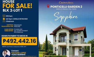 For Sale House and lot in Molino Bacoor cavite Ponticelli Amici Carmel Augustine grove citta italia Vittoria vivace island park