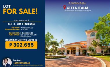 For Sale House and lot in Molino Bacoor cavite Ponticelli Amici Carmel Augustine grove citta italia Vittoria vivace island park