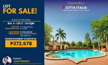 For Sale House and lot in Molino Bacoor cavite Ponticelli Amici Carmel Augustine grove citta italia Vittoria vivace island park