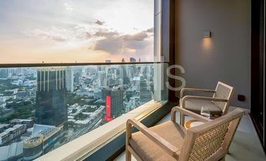 One89 Wireless Penthouse 372 sqm 44th floor Lumpini view sale 310M rent 1.68M