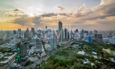 One89 Wireless Penthouse 372 sqm 44th floor Lumpini view sale 310M rent 1.68M