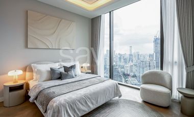 One89 Wireless Penthouse 372 sqm 44th floor Lumpini view sale 310M rent 1.68M