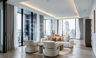 One89 Wireless Penthouse 372 sqm 44th floor Lumpini view sale 310M rent 1.68M