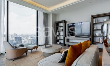 One89 Wireless Penthouse 372 sqm 44th floor Lumpini view sale 310M rent 1.68M