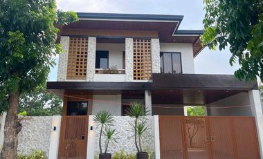 FOR SALE BRAND NEW SOLAR POWERED FULLY FURNISHED MODERN TROPICAL CONTEMPORARY HOME WITH LAP POOL IN SAN FERNANDO NEAR SM TELABASTAGAN