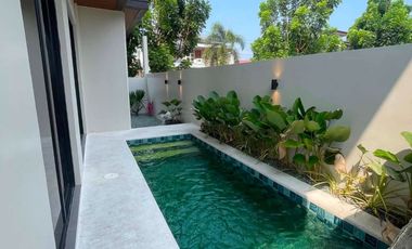 FOR SALE BRAND NEW SOLAR POWERED FULLY FURNISHED MODERN TROPICAL CONTEMPORARY HOME WITH LAP POOL IN SAN FERNANDO NEAR SM TELABASTAGAN