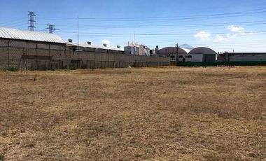 Terreno Industrial con Excelente Ubicación en Tlaxcala
