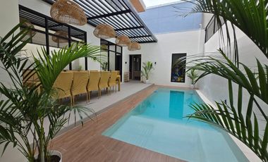 FOR SALE MODERN FURNISHED HOME WITH POOL AND 2 INCOME GENERATING APARTMENT NEAR SM TELABASTAGAN