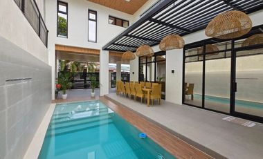 FOR SALE MODERN FURNISHED HOME WITH POOL AND 2 INCOME GENERATING APARTMENT NEAR SM TELABASTAGAN