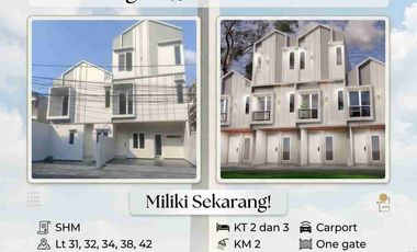 Rumah Baru Dua Lantai di Percetakan Negara, Jakarta Pusat