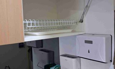 Apartemen type studio, unit jarang ada, siap huni