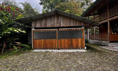 HACIENDA DE VENTA - MINDO - ECUADOR