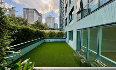 Garden Unit 2 Bedroom with Brand New Appliances For Sale Hidalgo Place Makati