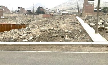 Venta de Terreno en Huampani Lurigancho Chosica