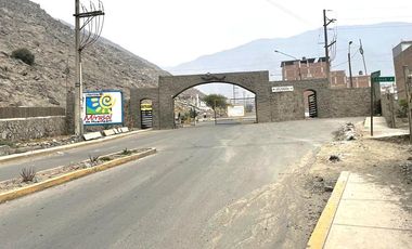 Venta de Terreno en Huampani Lurigancho Chosica