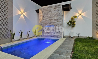 Casa de Estreno de Lujo en Venta con Piscina – Urb. Quinta Ana María, Piura