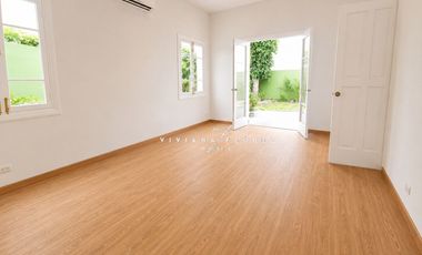 ALQUILER casa en San Isidro , 4 dorm, con terraza y jardin