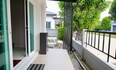 Single Detached House for Sale in APITOWN Rayong, near Suchada Beach and Bangkok Hospital Rayong, only 1.6 km away, Noen Phra, Rayong.