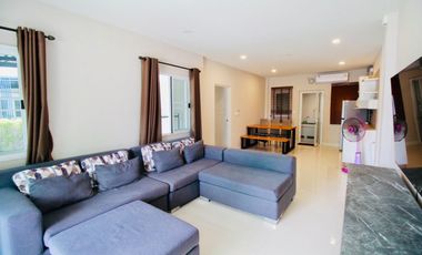 Single Detached House for Sale in APITOWN Rayong, near Suchada Beach and Bangkok Hospital Rayong, only 1.6 km away, Noen Phra, Rayong.