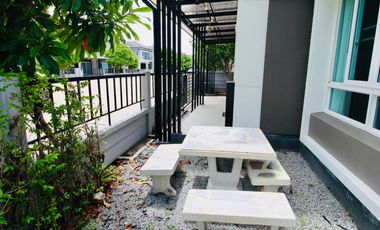 Single Detached House for Sale in APITOWN Rayong, near Suchada Beach and Bangkok Hospital Rayong, only 1.6 km away, Noen Phra, Rayong.