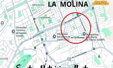 La Molina SANTA PATRICIA - Terreno en venta plano y cercado - Área: 180.79m²