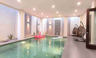 Rumah Villa strategis, bagus, siap huni, furnish di Fasco Mansion jalan Raya Palagan, Yogyakarta.
