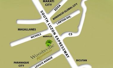 3BR Townhouse For Rent in Woodsville Residences, Merville, Paranaque Near Airport, Resorts World
