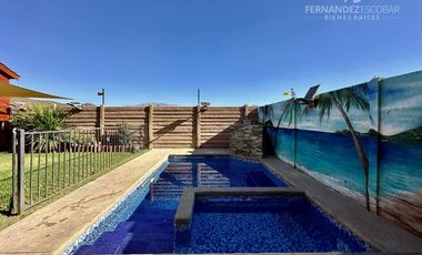 SAN ESTEBAN - ARRIENDA CASA 5D 3B PISCINA -COND. ALTO SAN ESTEBAN